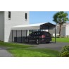 Arrow Steel 10x24x9 Carport Kit - Eggshell (CPH102409) Arrow Steel 10x24x9 Carport Kit - Eggshell (CPH102409)