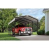 Arrow Steel 12x20x9 Carport Kit - Eggshell (CPH122009) Arrow Steel 12x20x9 Carport Kit - Eggshell (CPH122009)