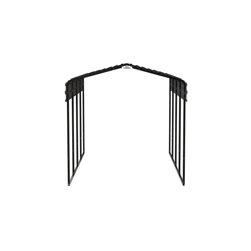Arrow Steel 10x20x9 Carport Kit - Charcoal (CPHC102009)