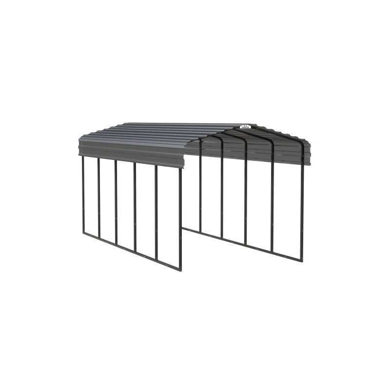 Arrow Steel 10x24x9 Carport Kit - Charcoal (CPHC102409)