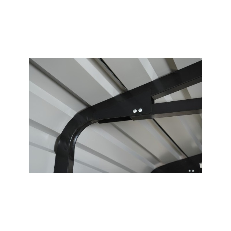 Arrow Steel 12x29x9 Carport Kit - Charcoal (CPHC122909)