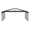 Arrow Steel 20x20x9 Carport Kit - Charcoal (CPHC202009) Arrow Steel 20x20x9 Carport Kit - Charcoal (CPHC202009)