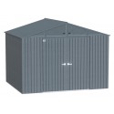 Arrow Elite Steel 10x8 Storage Shed Kit - Anthracite  (EG108AN)