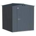 Arrow Elite Steel 6x6 Storage Shed Kit - Anthracite (EG66AN)