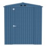 Arrow Elite Steel 6x6 Storage Shed Kit - Blue Grey (EG66BG) Arrow Elite Steel 6x6 Storage Shed Kit - Blue Grey (EG66BG)