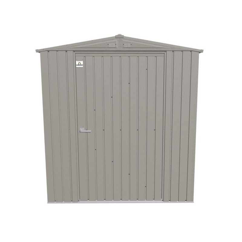 Arrow Elite Steel 6x6 Storage Shed Kit - Cool Grey (EG66CG)