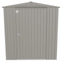 Arrow Elite Steel 6x6 Storage Shed Kit - Cool Grey (EG66CG)