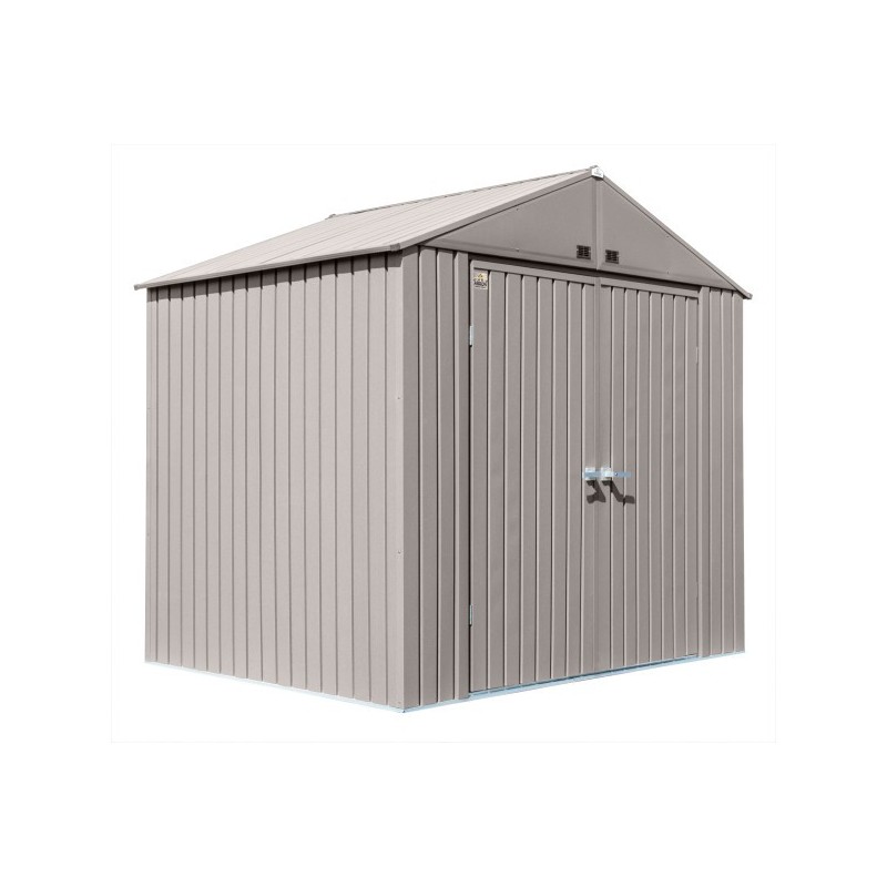 Arrow 8x6 Elite Steel Storage Shed Kit - Cool Grey (EG86BG)