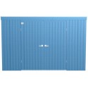 Arrow 10x4 Elite Steel Storage Shed Kit - Blue Grey (EP104BG)