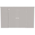 Arrow 10x4 Elite Steel Storage Shed Kit - Cool Grey (EP104CG)