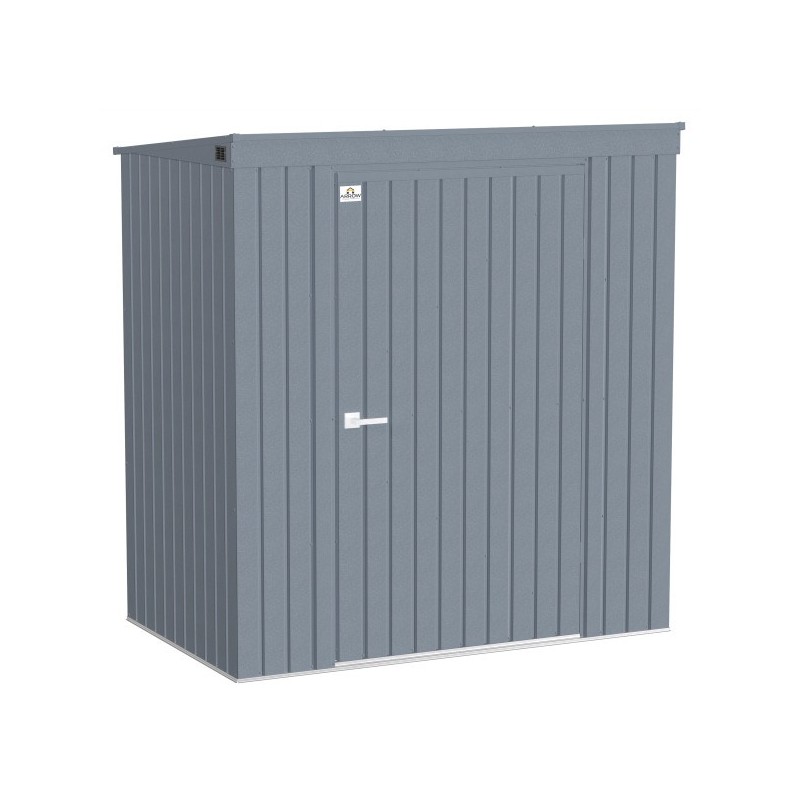 Arrow 6x4 Elite Steel Storage Shed Kit - Anthracite (EP64AN)