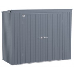 Arrow 8x4 Elite Steel Storage Shed Kit - Anthracite (EP84AN)
