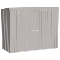 Arrow 8x4 Elite Steel Storage Shed Kit - Cool Grey (EP84CG)