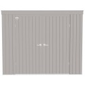 Arrow 8x4 Elite Steel Storage Shed Kit - Cool Grey (EP84CG) Arrow 8x4 Elite Steel Storage Shed Kit - Cool Grey (EP84CG)