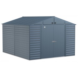 Arrow Select 10x12 Steel Storage Shed Kit - Blue Grey (SCG1012BG)