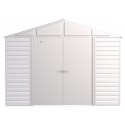 Arrow Select 10x12 Steel Storage Shed Kit - Flute Grey (SCG1012FG)