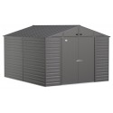 Arrow Select 10x12 Steel Storage Shed Kit - Charcoal (SCG1012CC)
