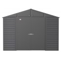 Arrow Select 10x12 Steel Storage Shed Kit - Charcoal (SCG1012CC)