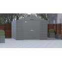 Arrow Select 10x12 Steel Storage Shed Kit - Charcoal (SCG1012CC)