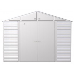 Arrow Select 10x14 Steel Storage Shed Kit - Flute Grey (SCG1014FG)