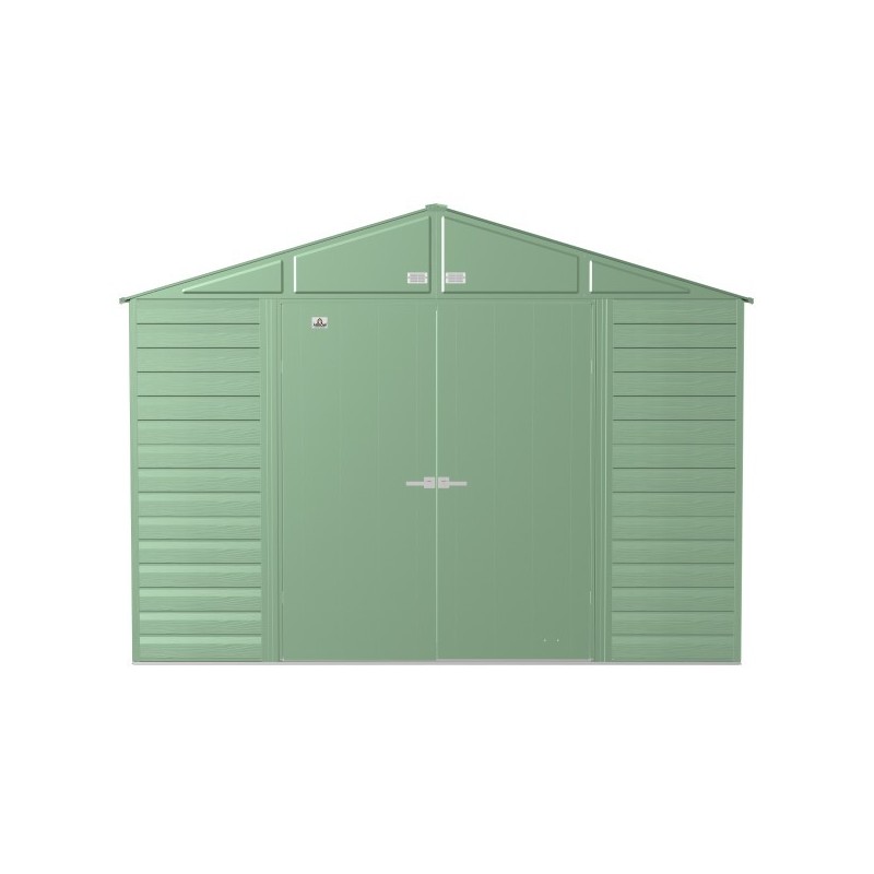 Arrow Select 10x14 Steel Storage Shed Kit - Sage Green (SCG1014SG)