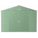 Arrow Select 10x14 Steel Storage Shed Kit - Sage Green (SCG1014SG)