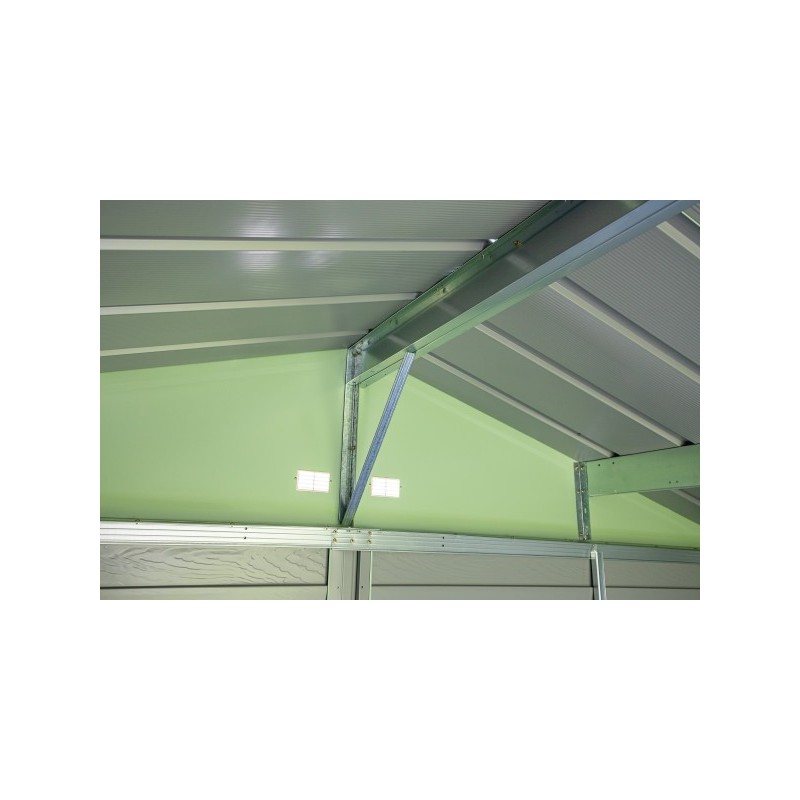 Arrow Select 10x14 Steel Storage Shed Kit - Sage Green (SCG1014SG)