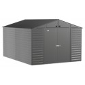 Arrow Select 10x14 Steel Storage Shed Kit - Charcoal (SCG1014CC)