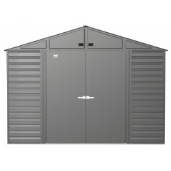 Arrow Select 10x14 Steel Storage Shed Kit - Charcoal (SCG1014CC)
