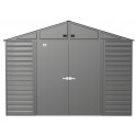 Arrow Select 10x14 Steel Storage Shed Kit - Charcoal (SCG1014CC)