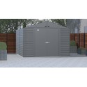 Arrow Select 10x14 Steel Storage Shed Kit - Charcoal (SCG1014CC)