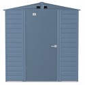 Arrow Select 6x5 Steel Storage Shed Kit - Blue Grey (SCG65BG)