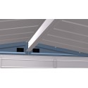 Arrow Select 6x5 Steel Storage Shed Kit - Blue Grey (SCG65BG)