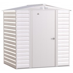 Arrow Select 6x5 Steel Storage Shed Kit - Flute Grey (SCG65FG)