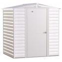 Arrow Select 6x5 Steel Storage Shed Kit - Flute Grey (SCG65FG)