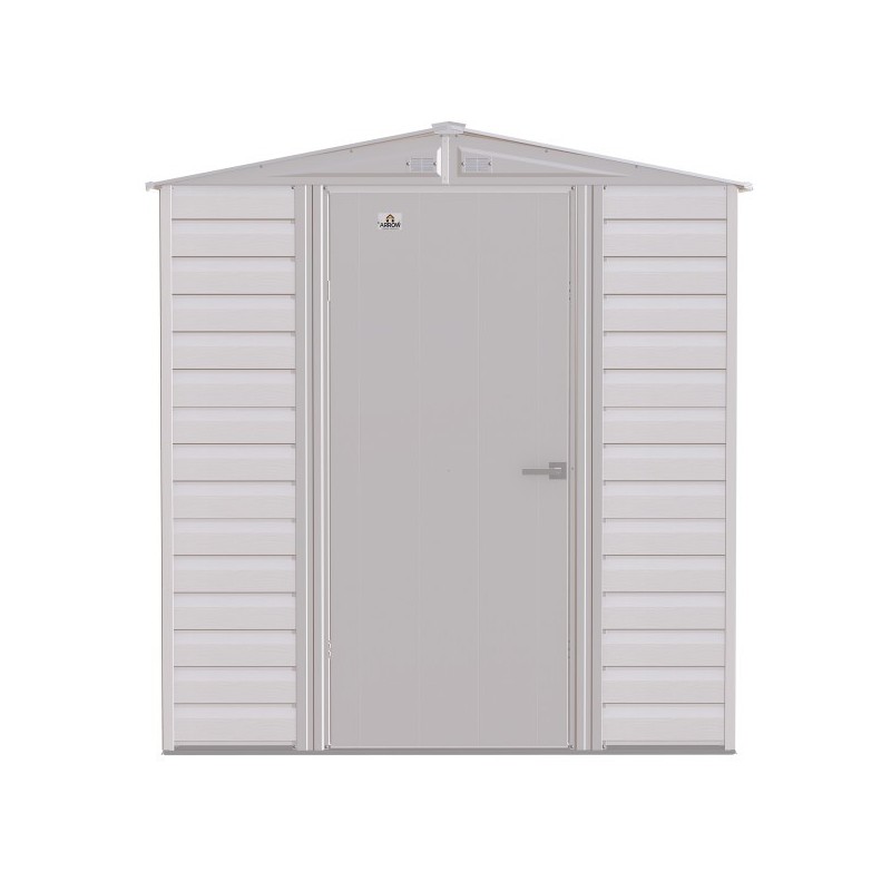 Arrow Select 6x5 Steel Storage Shed Kit - Flute Grey (SCG65FG)