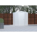 Arrow Select 6x5 Steel Storage Shed Kit - Flute Grey (SCG65FG)