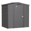 Arrow Select 6x5 Steel Storage Shed Kit - Charcoal (SCG65CC)