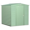 Arrow Select 6x7 Steel Storage Shed Kit - Sage Green (SCG67SG)