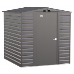 Arrow Select 6x7 Steel Storage Shed Kit - Charcoal  (SCG67CC)