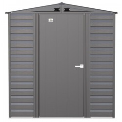 Arrow Select 6x7 Steel Storage Shed Kit - Charcoal  (SCG67CC)