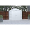 Arrow Select 8x6 Steel Storage Shed Kit - Flute Grey (SCG86FG) Arrow Select 8x6 Steel Storage Shed Kit - Flute Grey (SCG86FG)