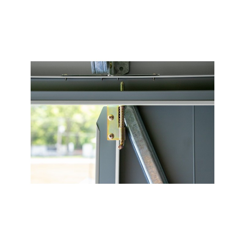 Arrow Select 8x6 Steel Storage Shed Kit - Flute Grey (SCG86FG)