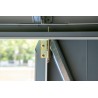 Arrow Select 8x6 Steel Storage Shed Kit - Flute Grey (SCG86FG) Arrow Select 8x6 Steel Storage Shed Kit - Flute Grey (SCG86FG)