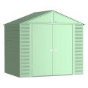 Arrow Select 8x6 Steel Storage Shed Kit - Sage Green (SCG86SG)