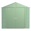 Arrow Select 8x6 Steel Storage Shed Kit - Sage Green (SCG86SG)