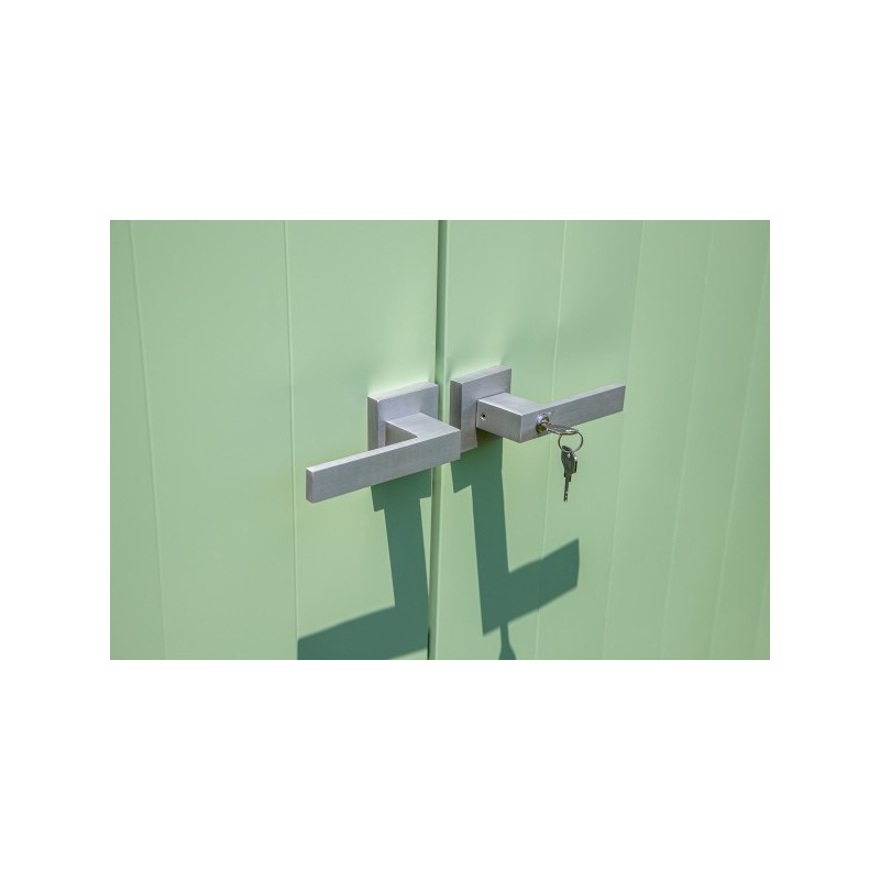 Arrow Select 8x6 Steel Storage Shed Kit - Sage Green (SCG86SG)