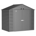 Arrow Select 8x6 Steel Storage Shed Kit - Charcoal (SCG86CC)