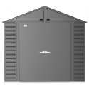 Arrow Select 8x6 Steel Storage Shed Kit - Charcoal (SCG86CC)