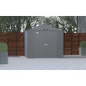 Arrow Select 8x6 Steel Storage Shed Kit - Charcoal (SCG86CC)